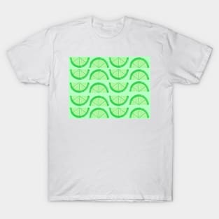 Fruity Lime Pattern T-Shirt